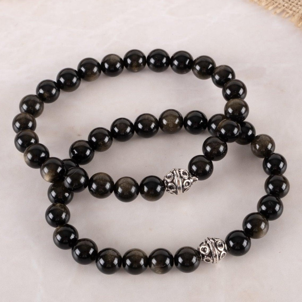 Black Obsidian Bracelet - Body and Soul Goods