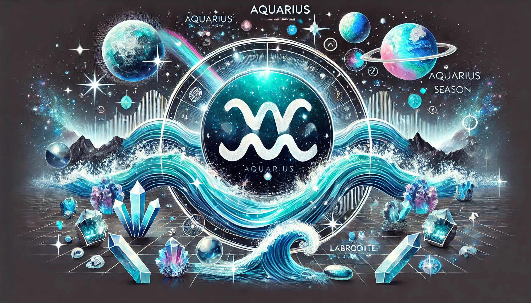 Aquarius Zodiac Traits and Crystals for Alignment