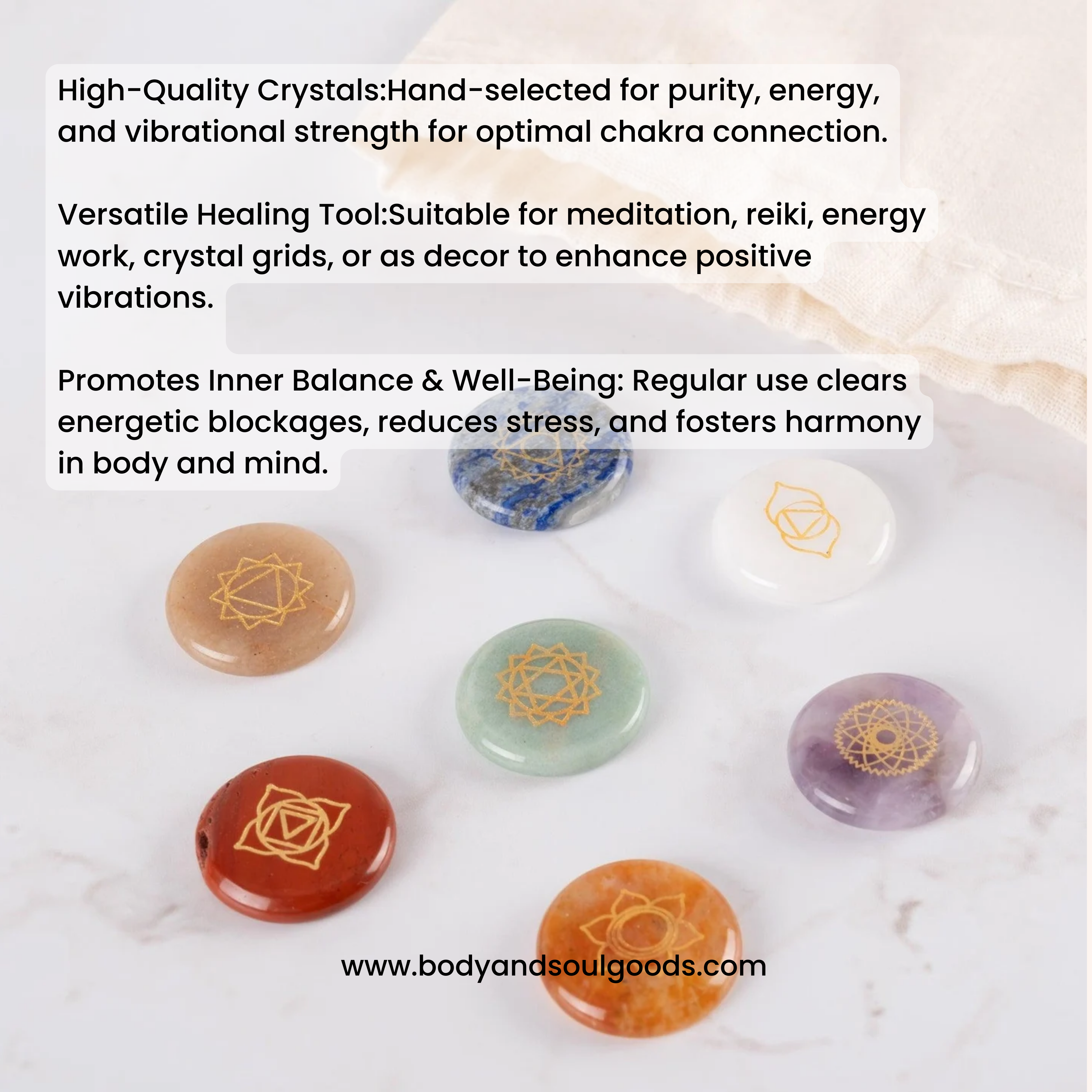 Balancing Crystals for Chakras