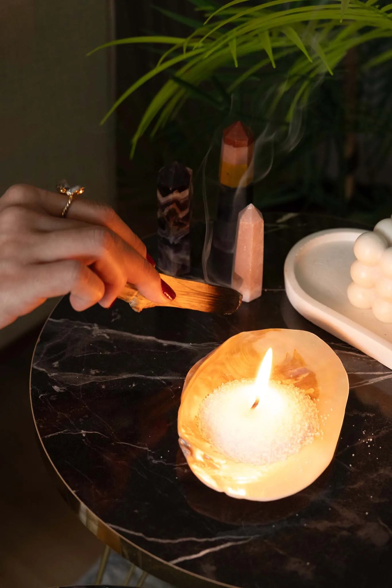 Pearl Candle - Body and Soul Goods