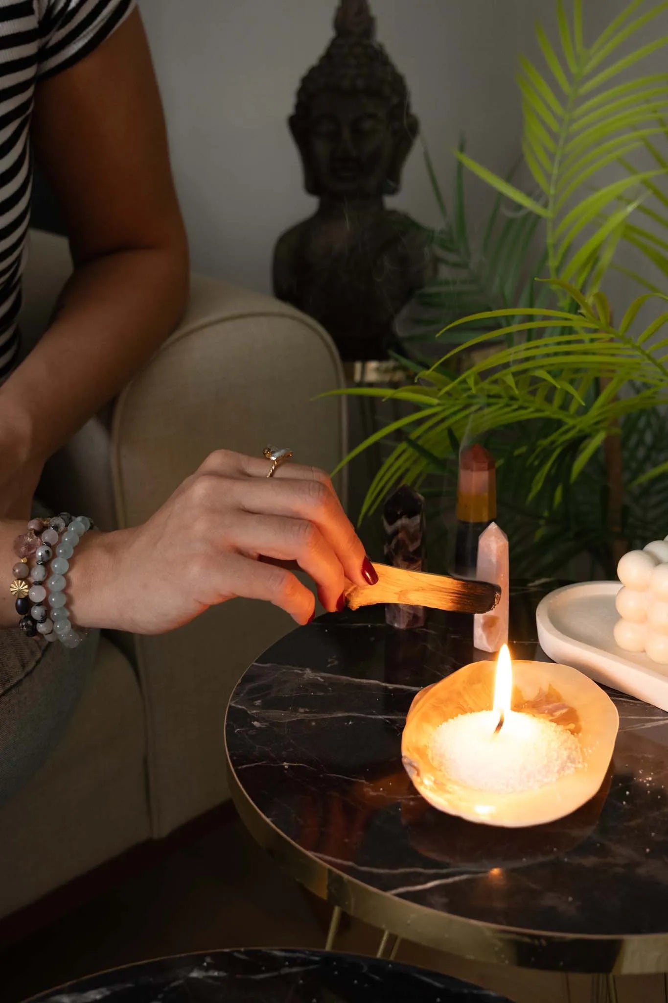 Pearl Candle - Body and Soul Goods