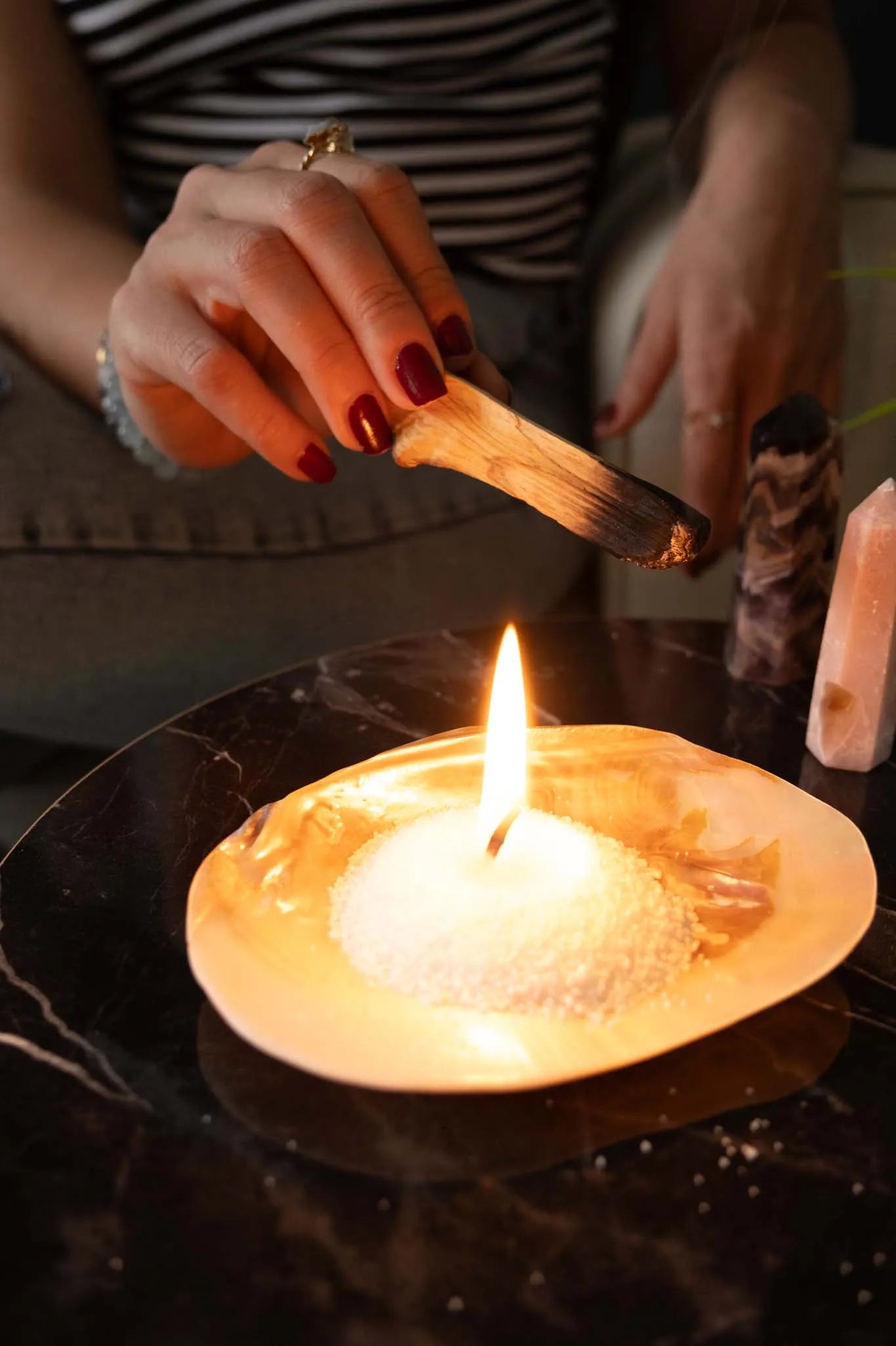 Pearl Candle - Body and Soul Goods