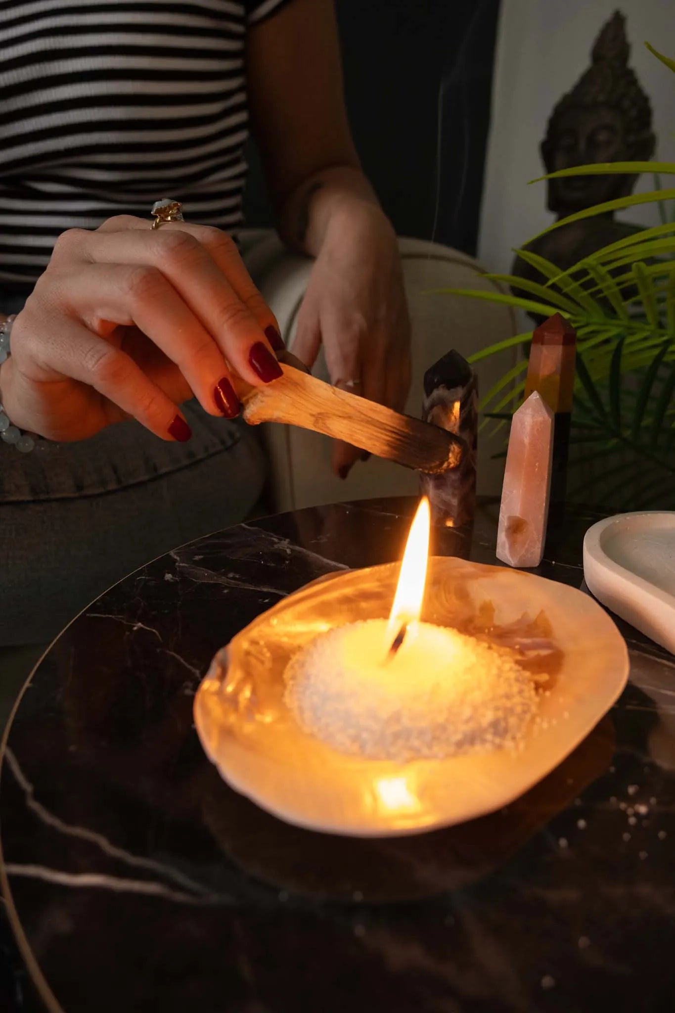 Pearl Candle - Body and Soul Goods