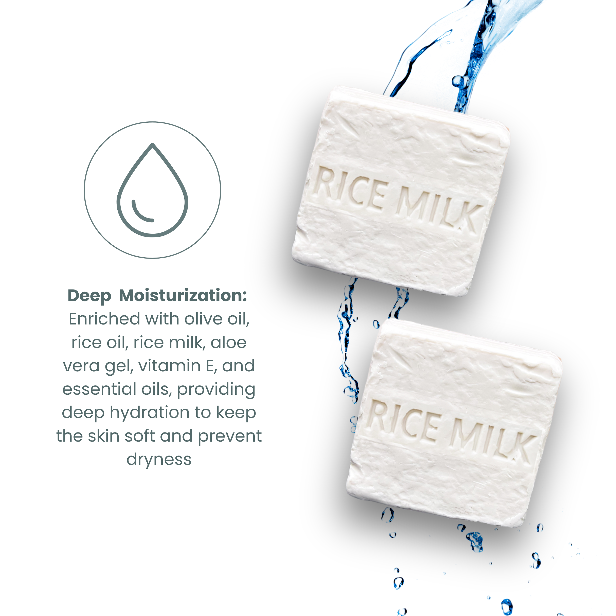 Brightening and Nourishing Rice Milk Soap