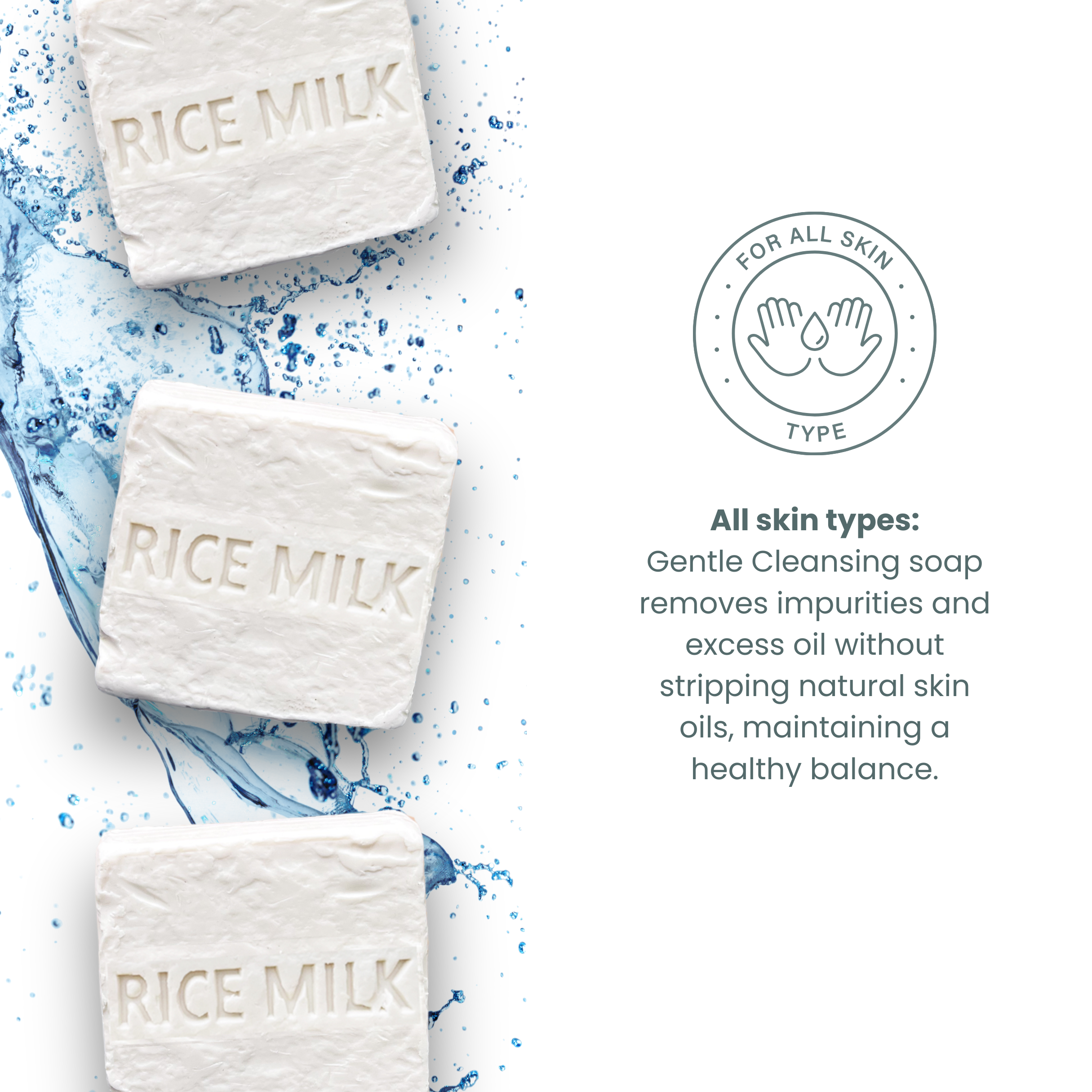 Brightening and Nourishing Rice Milk Soap
