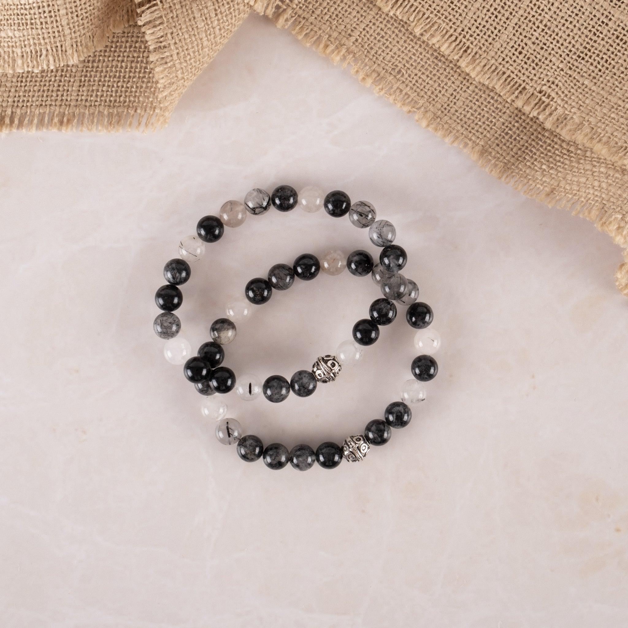 Rutilated Quartz Bracelet - Body and Soul Goods