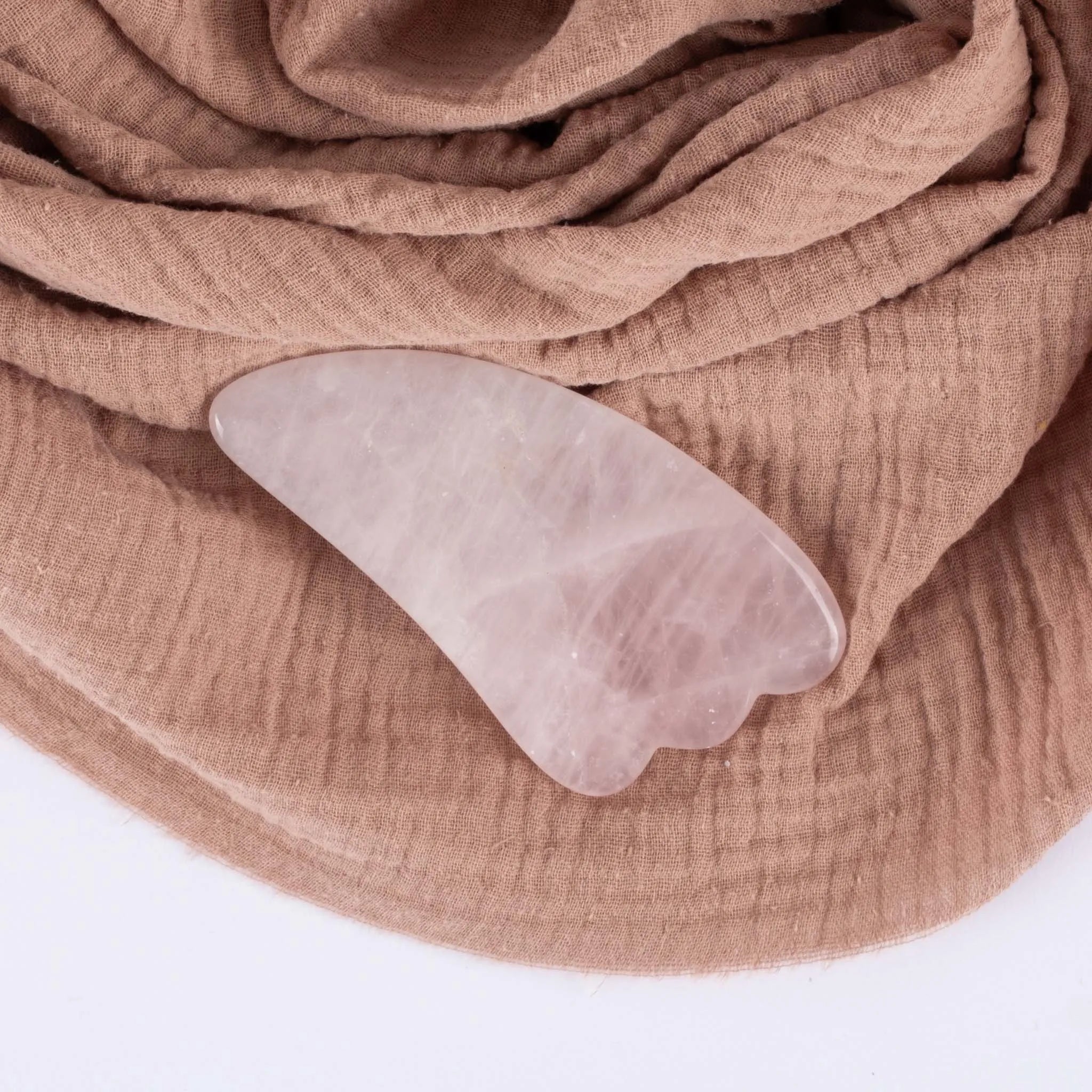 Rose Quartz Gua Sha - Body and Soul Goods