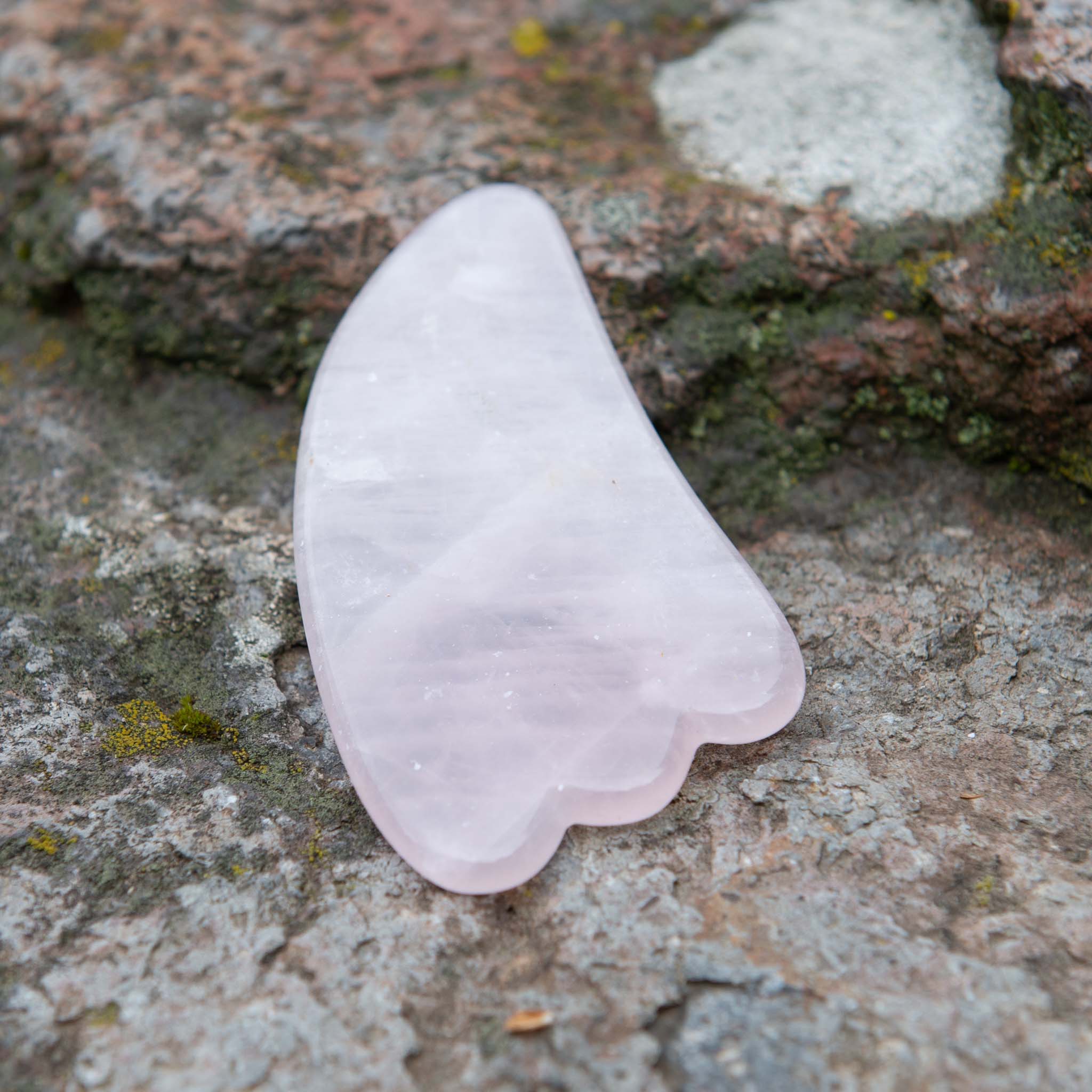 Rose Quartz Gua Sha - Body and Soul Goods