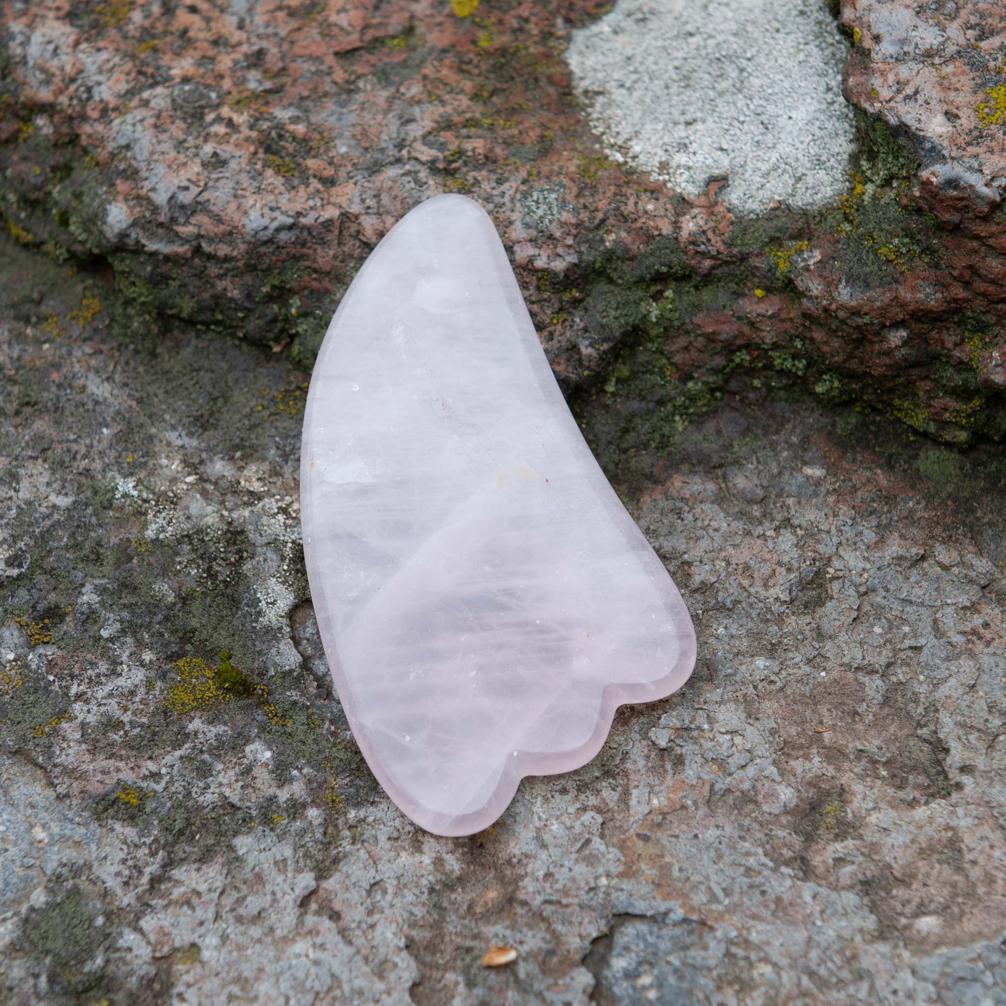 Rose Quartz Gua Sha - Body and Soul Goods