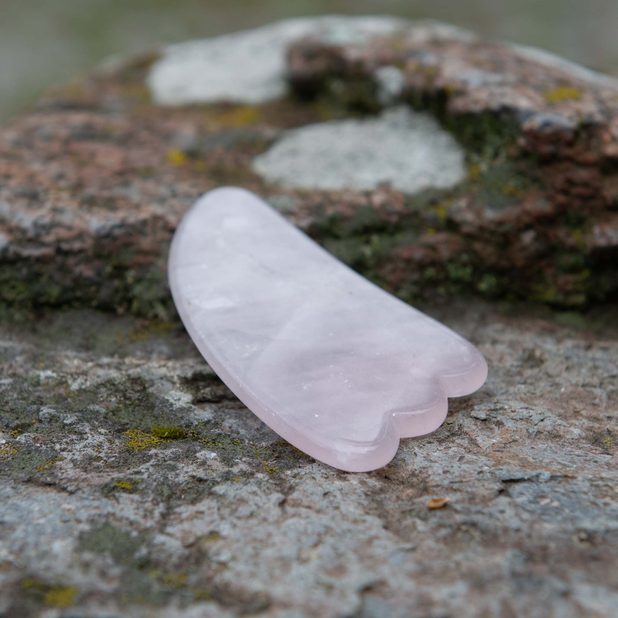 Rose Quartz Gua Sha - Body and Soul Goods